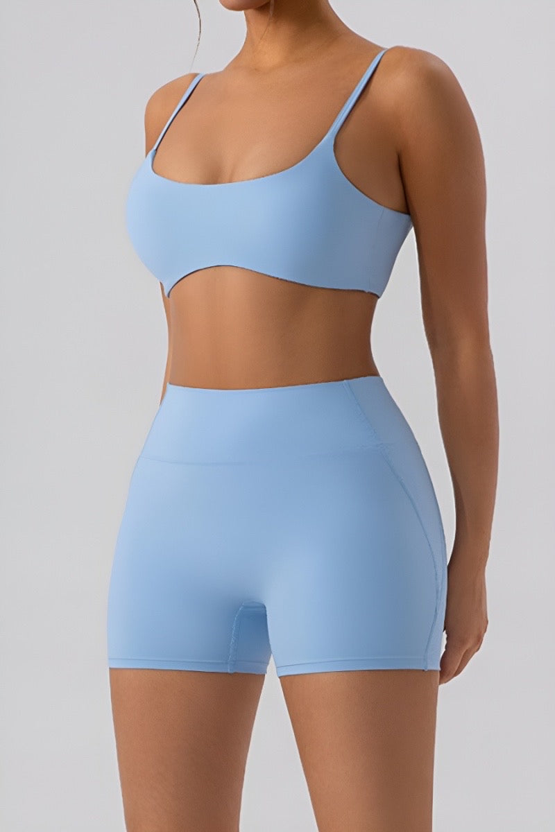 Active chic shorts set