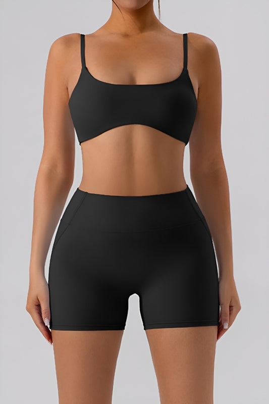 Active chic shorts set