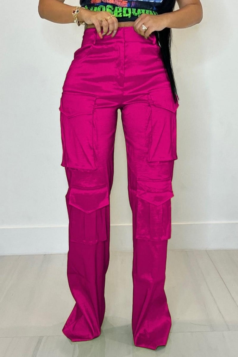 Pantalon cargo Silk Stroll