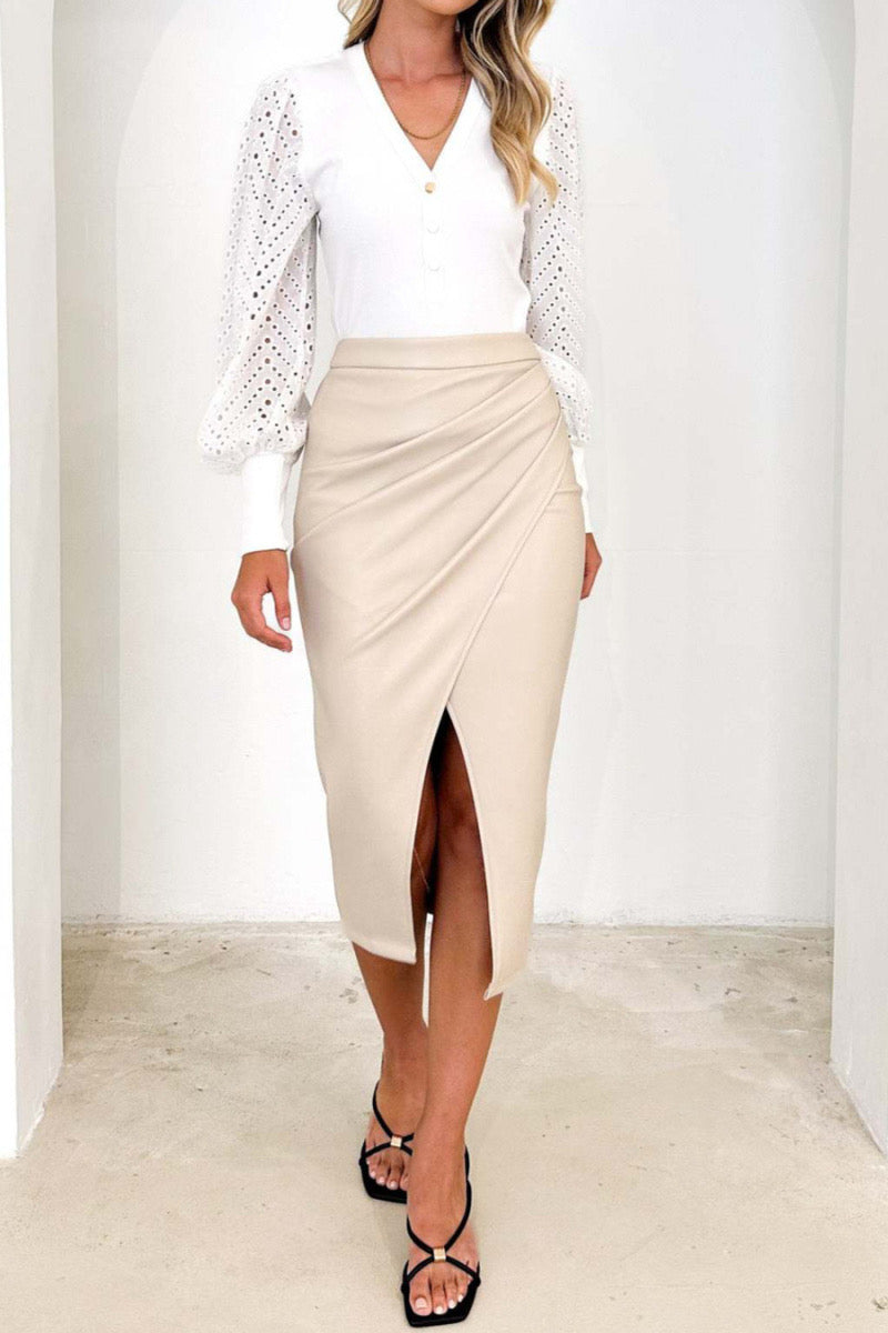 Stylish Leather Skirt, Perfect for Any Occasion